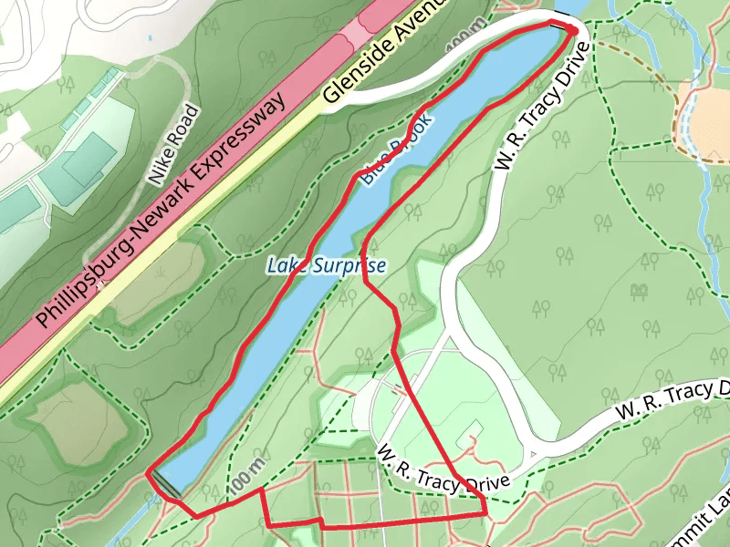 White Trail and Purple Loop Trail