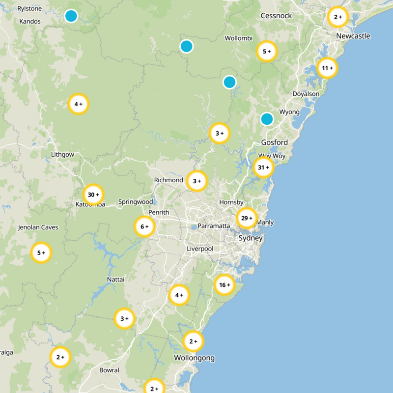 The Hills Shire Static Map