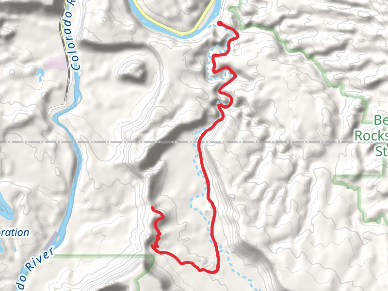 Hurrah Pass via Kane Springs Road
