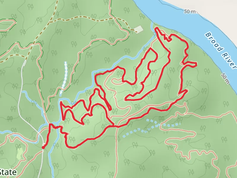 Spider Woman II and Midlands Mountain Loop Trail
