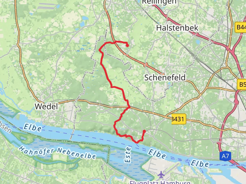 Waldenau to Blankenese Walk