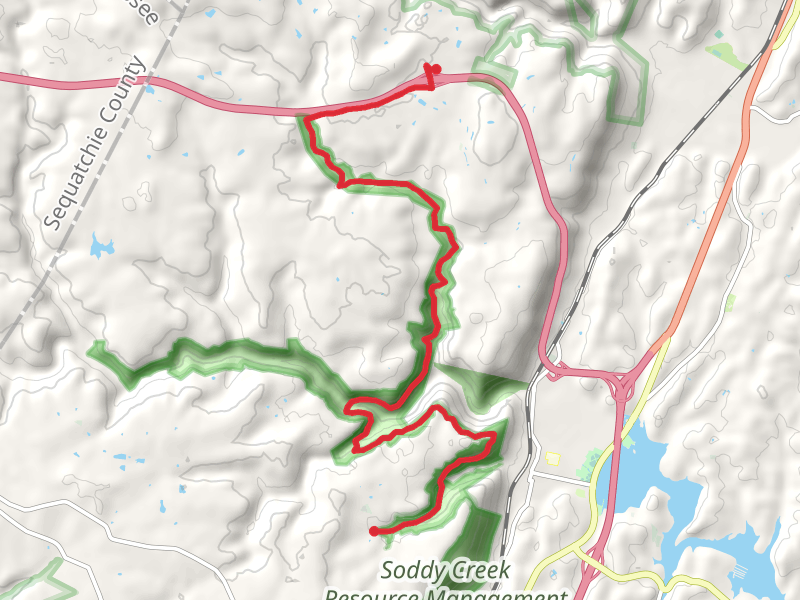 CT - Soddy Creek Gorge Trail North