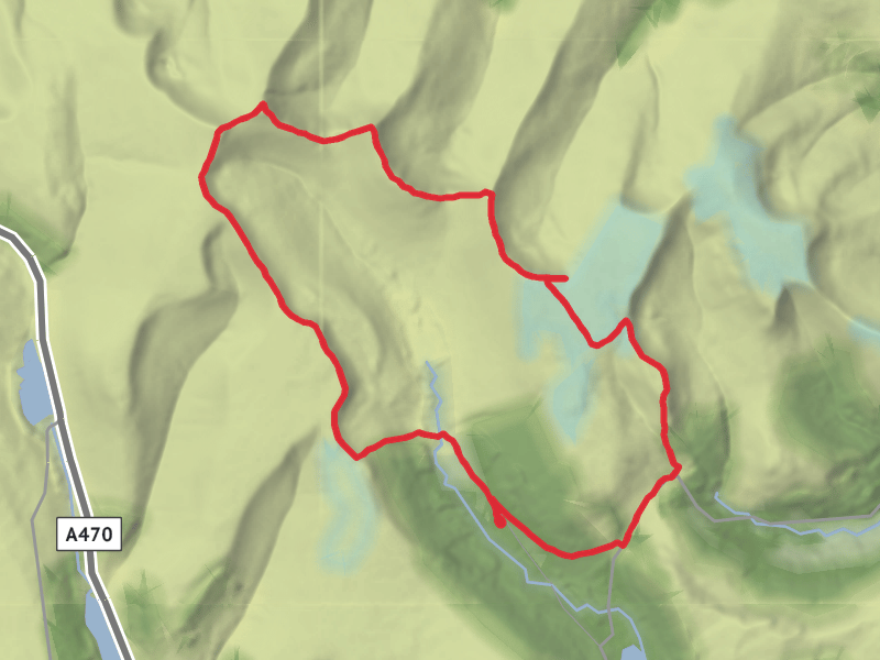 Hike on Fan y Big from Torpantau thumbnail