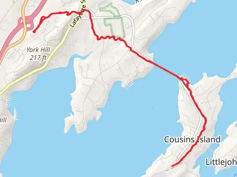 Cousins Island - West Side Trail