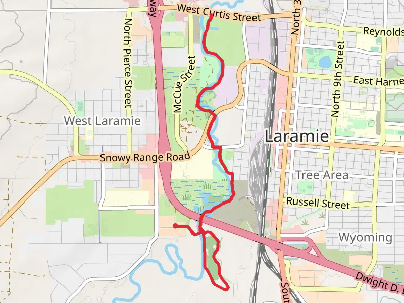 Laramie River via Greenbelt