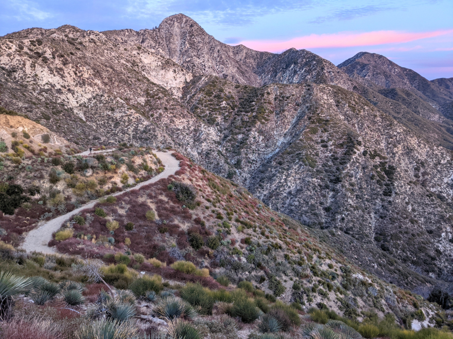 An image depicting the trail Strawberry Peak Trail and its surrounding area.
