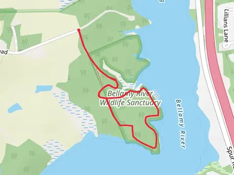 Bellamy River Wildlife Sanctuary Loop