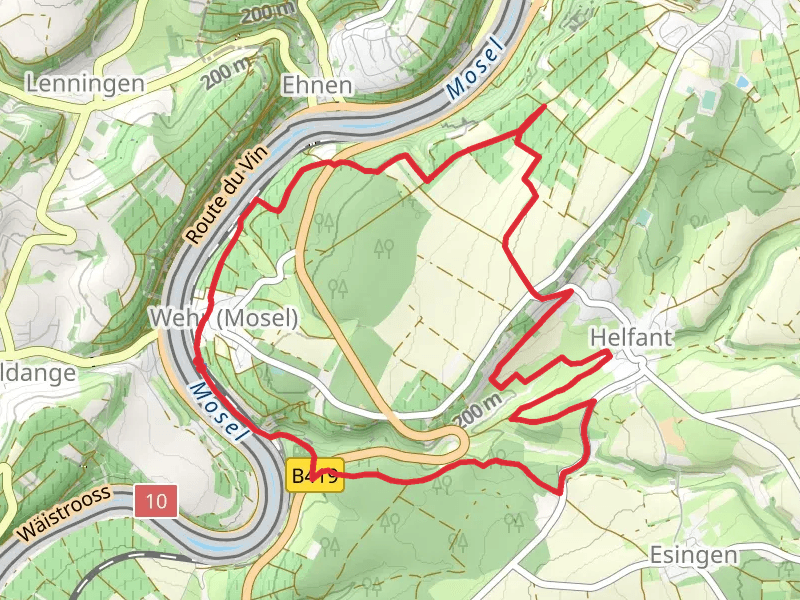Wehr Loop via Brastwald and Helfantermuhle