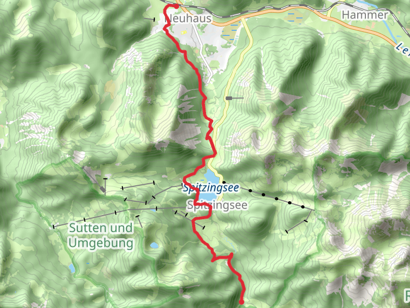 Spitzingsee and Bockerlbahn Weg