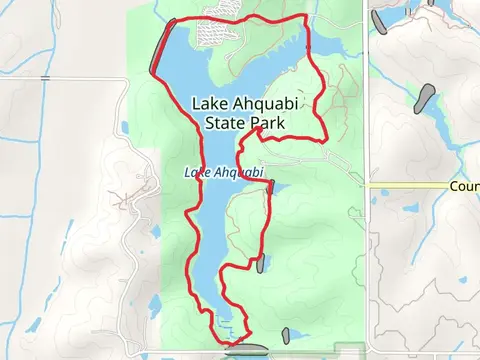 Lake Ahquabi Loop