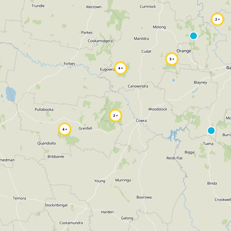 Cowra Static Map