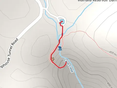 Cane Creek and Isaqueena Falls