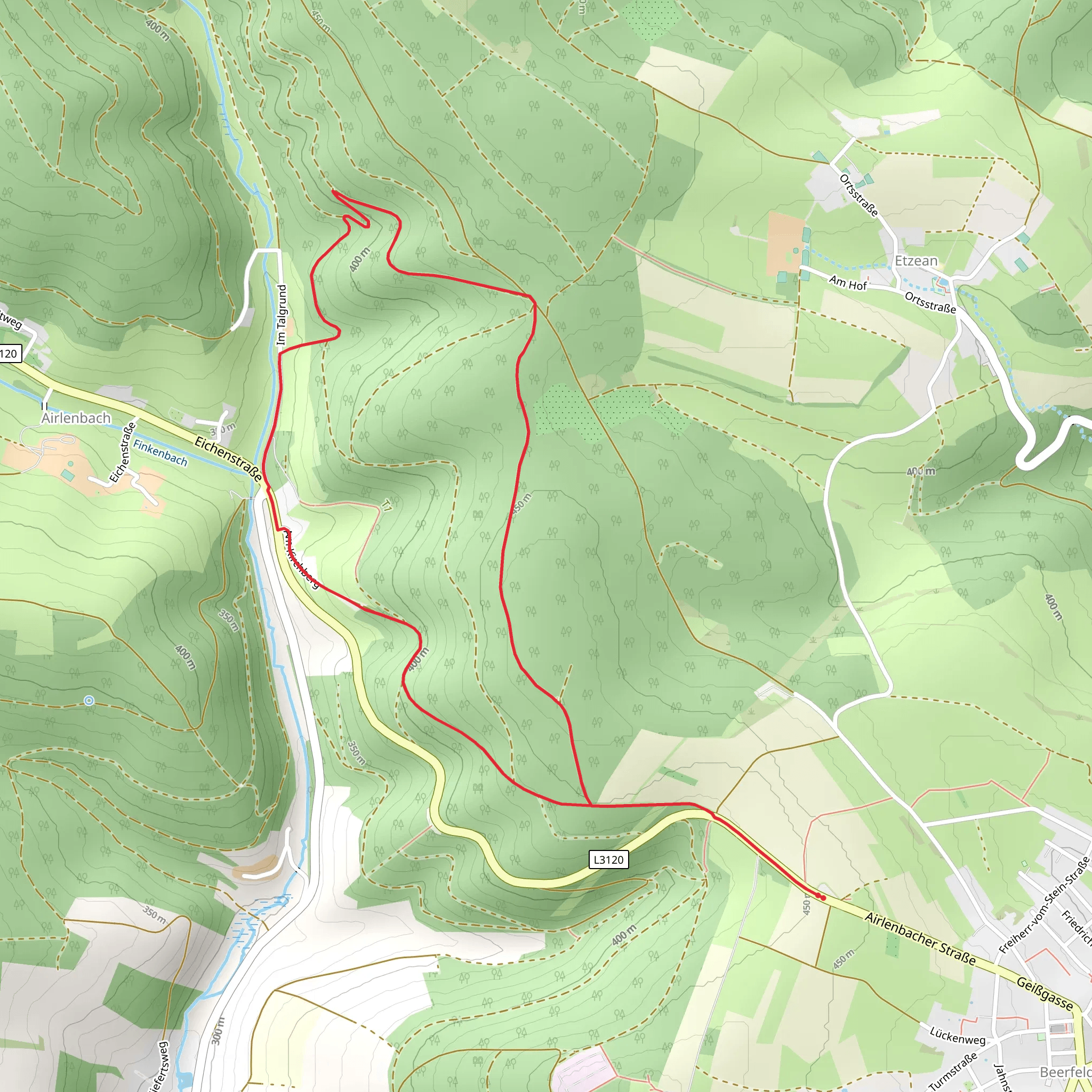 Am Kirchberg mobile static map