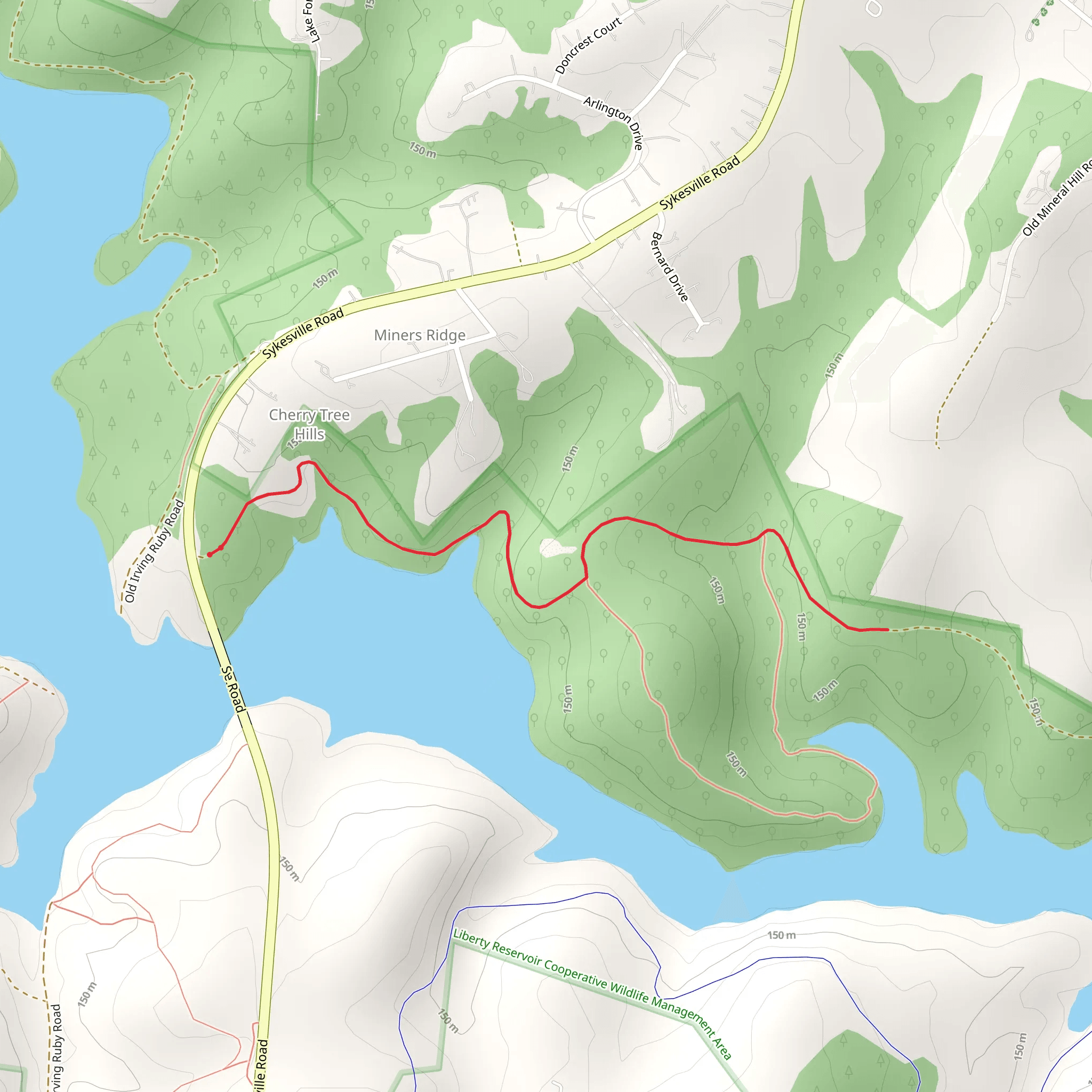 Liberty Reservoir Survivor Expedition mobile static map