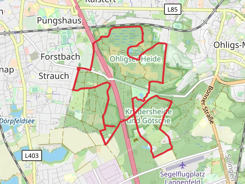 Goetsche and Engelsberger Hof via Klingenpfad