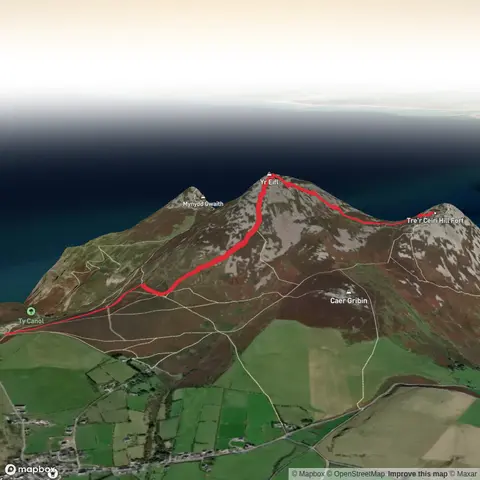 Yr Eifl to Tre'r Ceiri Hill Fort