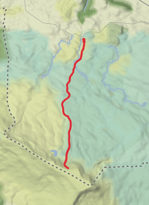 Hike from Tromogagh mobile static map