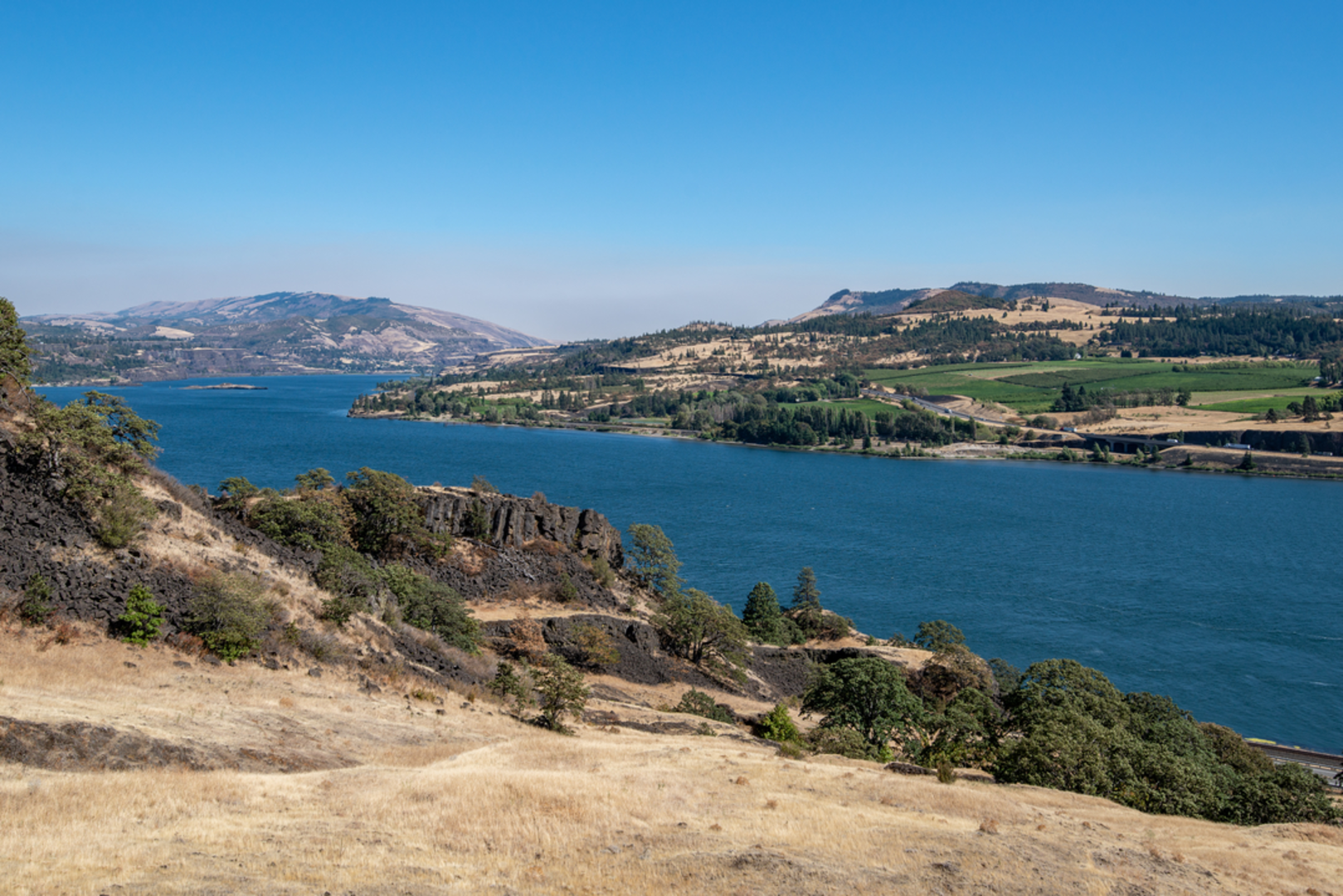 An image depicting the trail Klickitat Rail Trail - Klickitat River and its surrounding area.