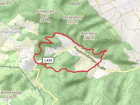 Friedrichsbur Loop Route