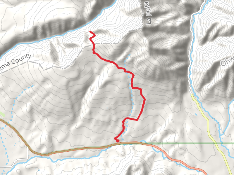 Old Gold Run Trail via Starvation Creek