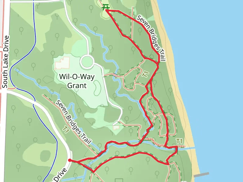 Frederick C Wulff Lodge Loop