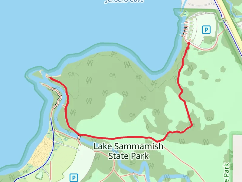 Boat Launch Trail and Issaquah Creek Trail