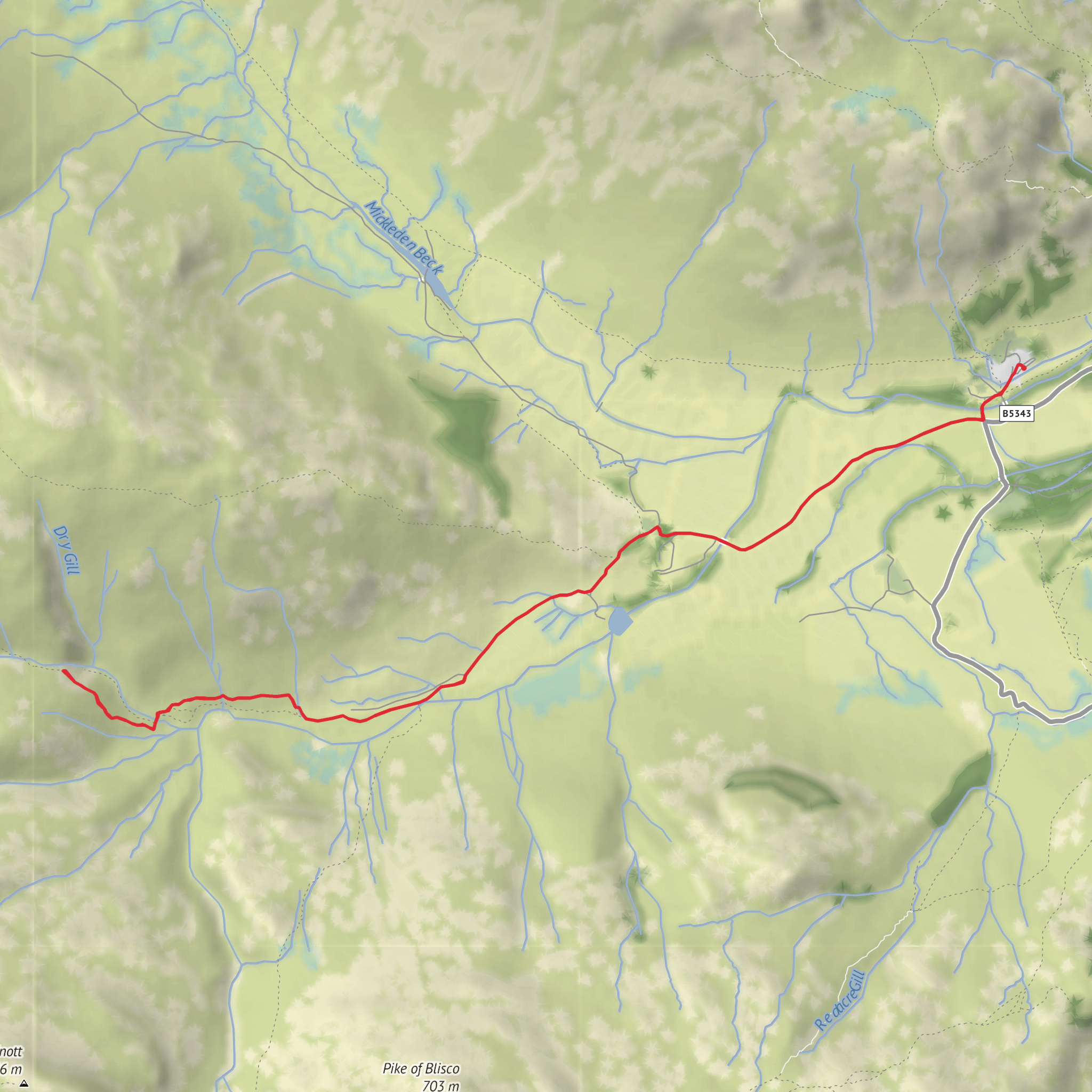 Whorneyside Force mobile static map