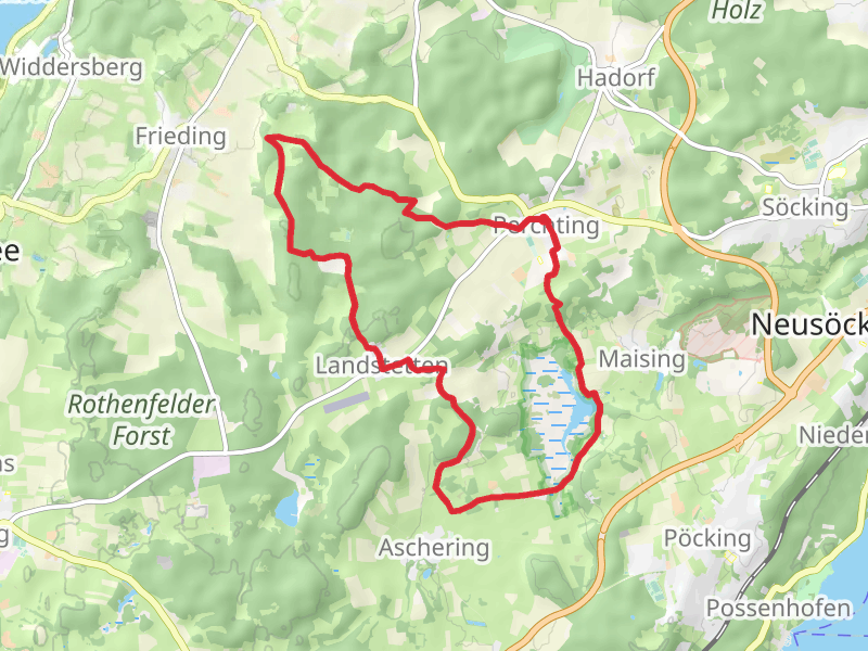 Perchting and Maisinger See Loop