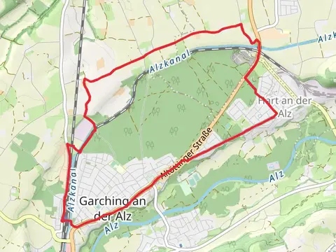 Garching an der Alz and Hart an der Alz Loop
