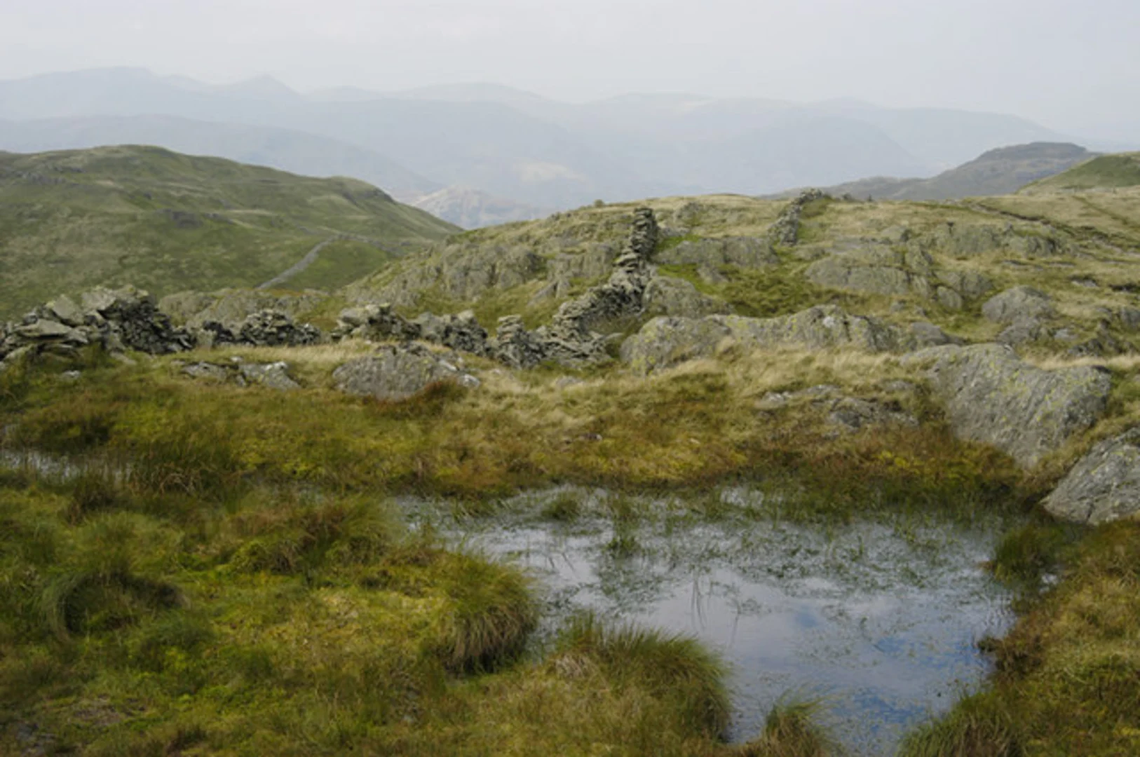 An image depicting the trail Rest Dodd and The Nab Loop - Hartsop and its surrounding area.