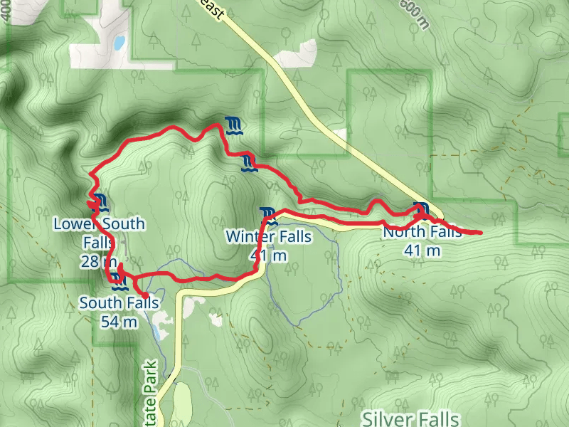 Trail of Ten Falls Loop