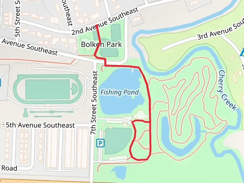 Bolken Park and Fishing Pond Walk