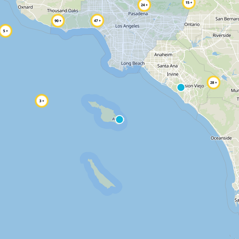 Los Angeles County Static Map