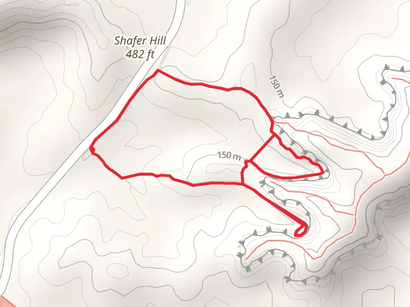 Jeffreys Cliffs Lower Trails Loop