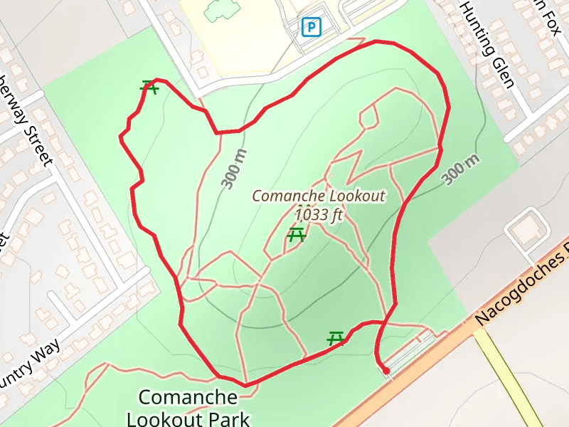 Comanche Lookout Park Loop