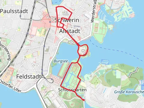 Kreuzkanal and Burggarten Loop