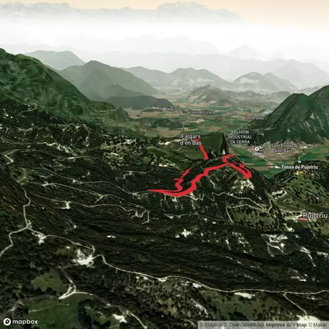 Puig voltors des de la Batllia (Falgars d'en Bas)