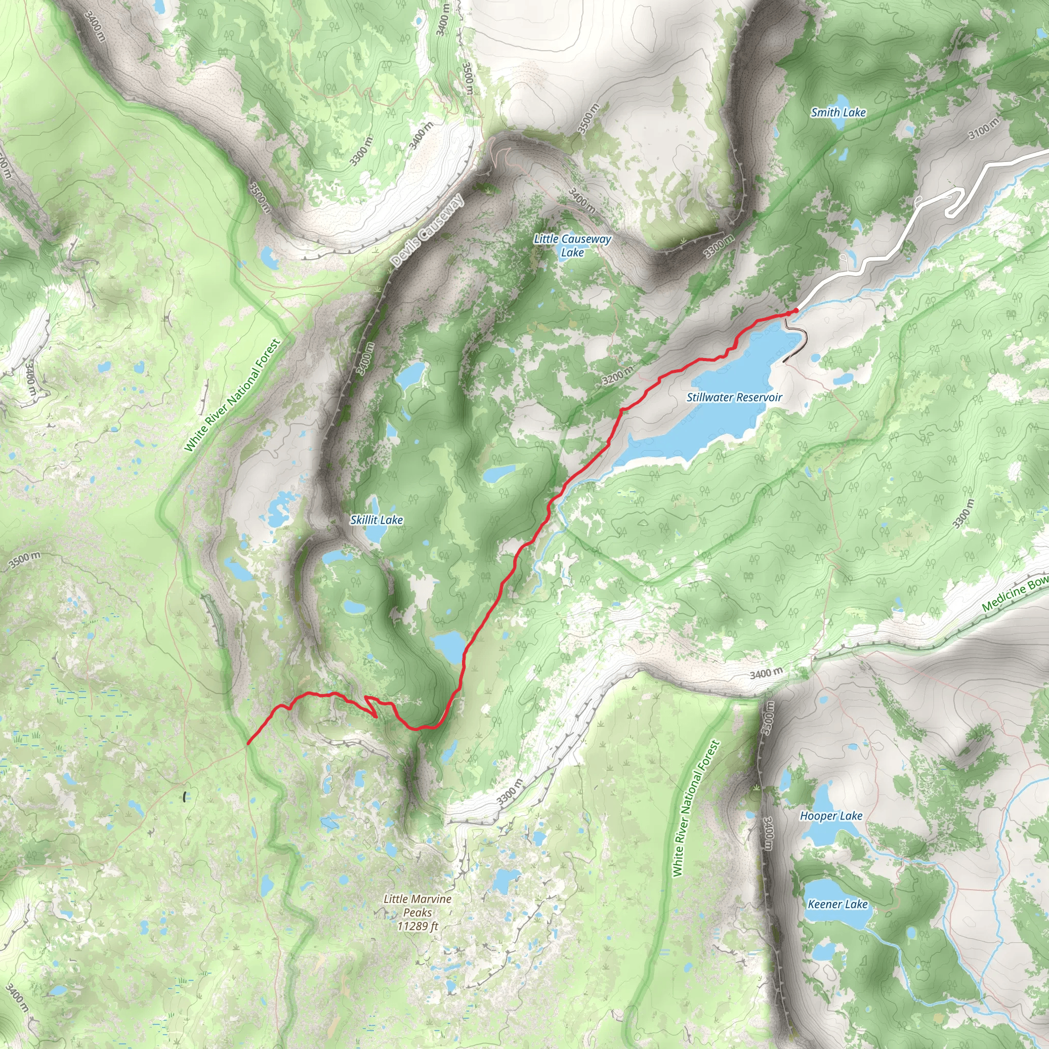 Bear River Trail mobile static map