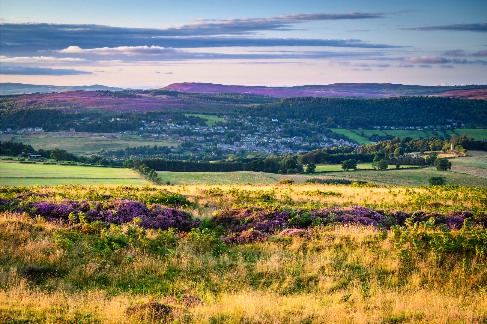 An image depicting the trail Reiver's Way and its surrounding area.