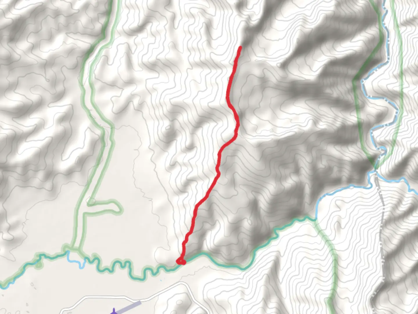 An image depicting the trail Blue Bunch Mountain Trail and its surrounding area.