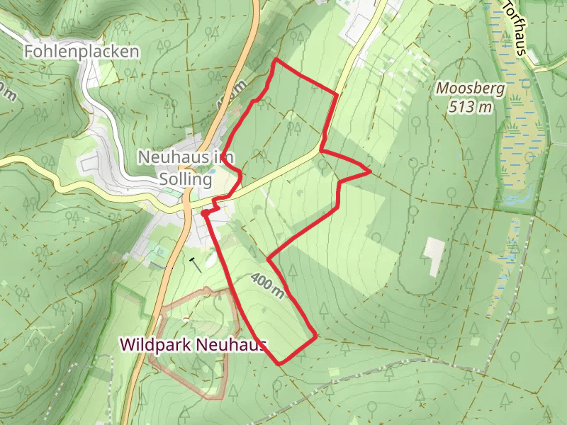 Eichenallee and Ludwig-Ilse-Weg Loop