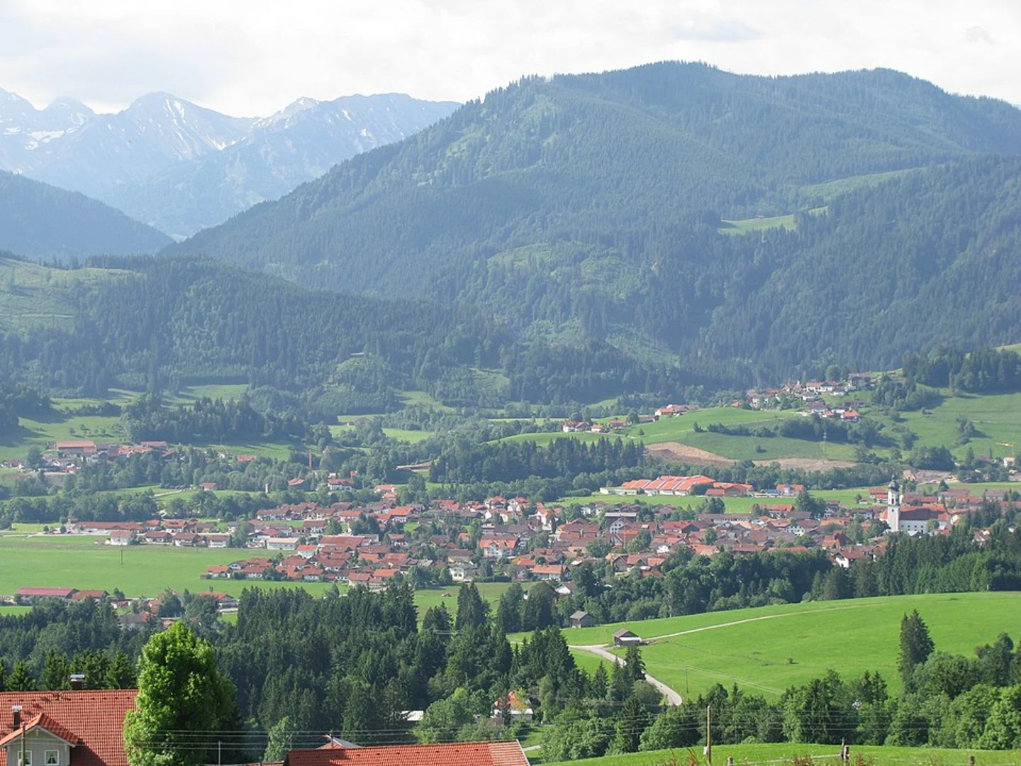 An image depicting the trail Wertach and its surrounding area.
