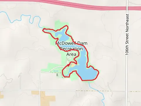 McDowell Dam Recreation Area Loop