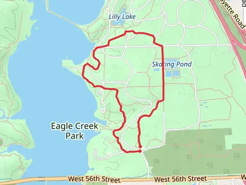 Red and Skating Pond Loop Trail