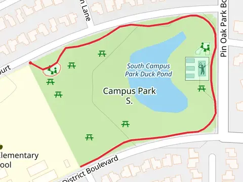 South Campus Park Duck Pond