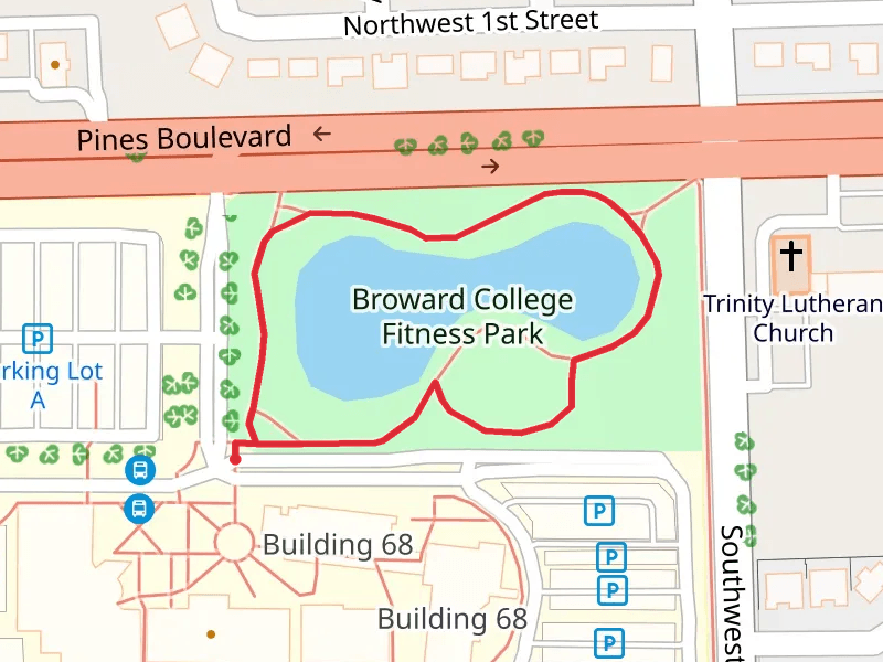 Broward College Fitness Park Loop