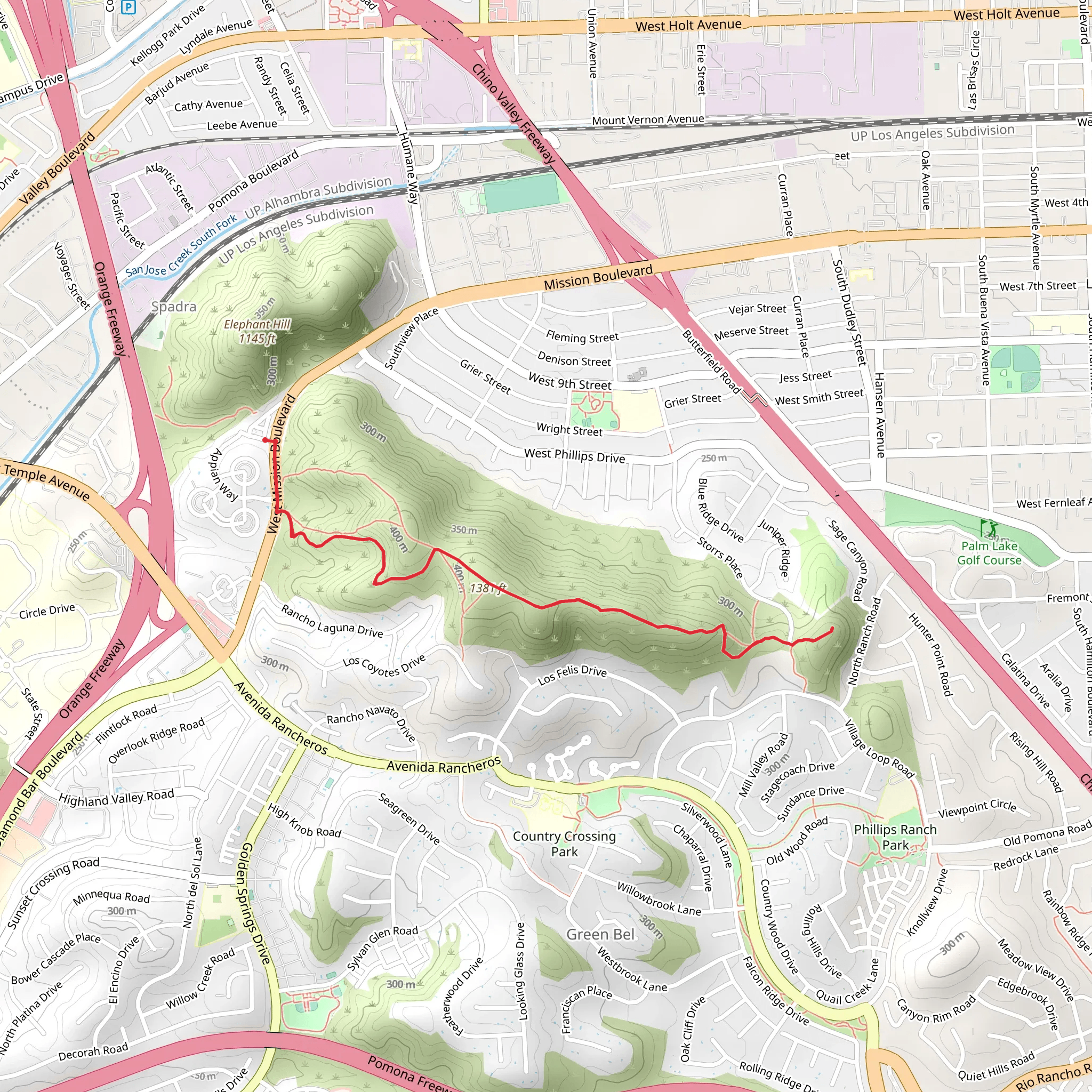 Eagle Scout Trail mobile static map