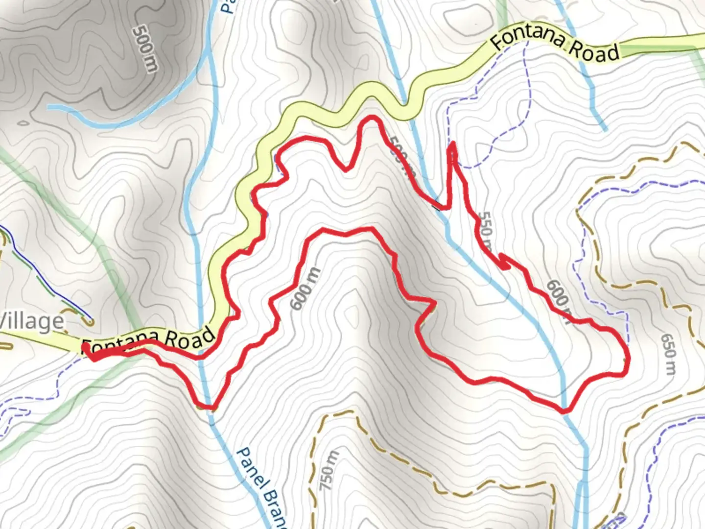 An image depicting the trail Lewellyn Cove Loop Trail and its surrounding area.