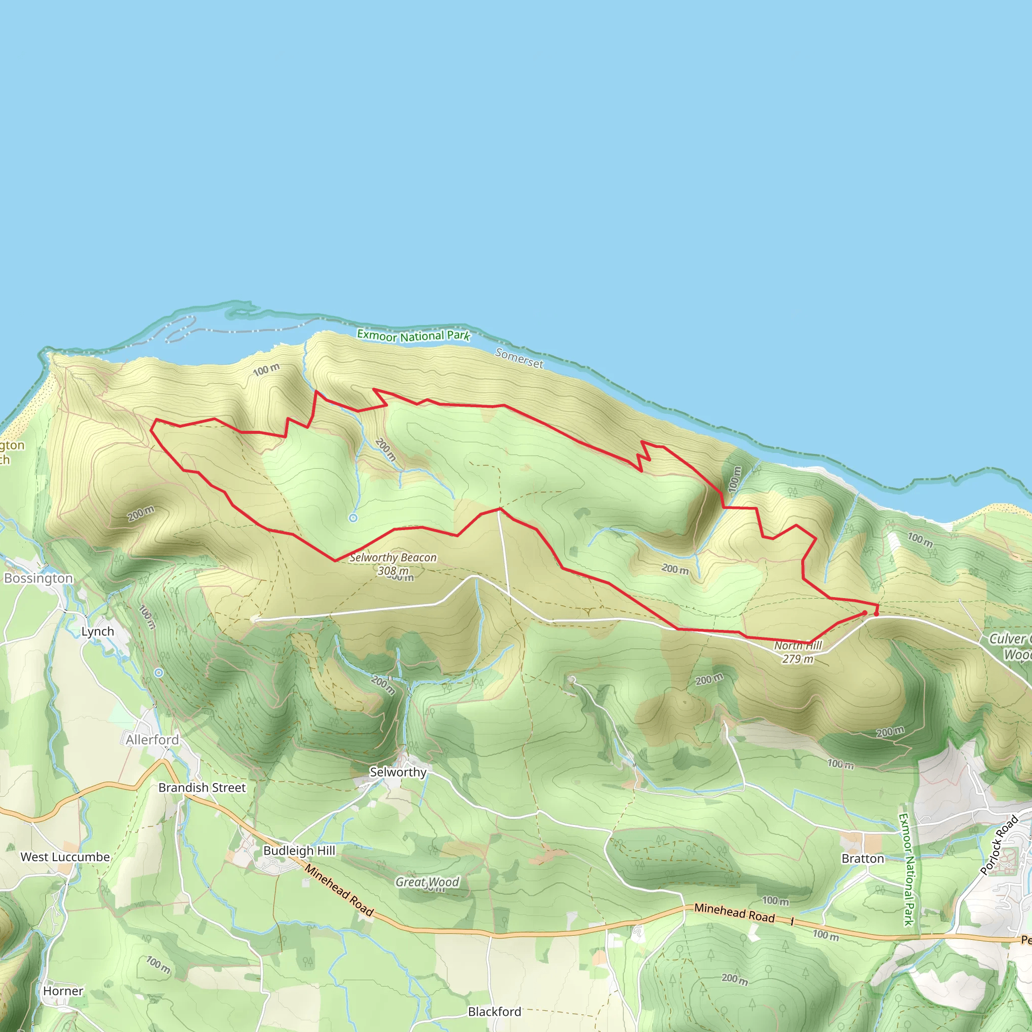 Brockholes Walk mobile static map