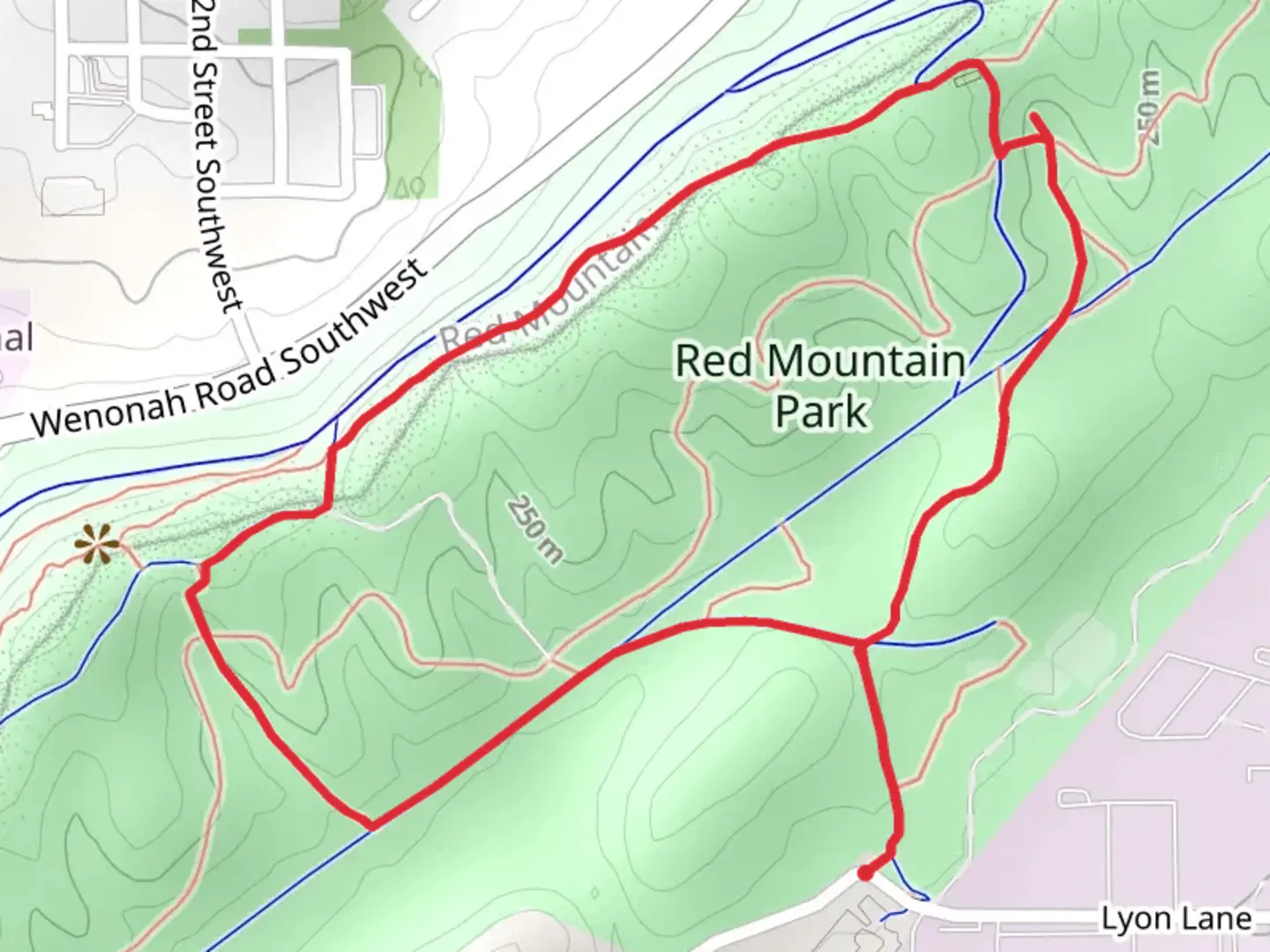 An image depicting the trail Eureka Mines, Skyhy Ridge Walk and Smythe Loop Trail and its surrounding area.